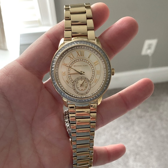 Gold Michael Kors Watch NWT